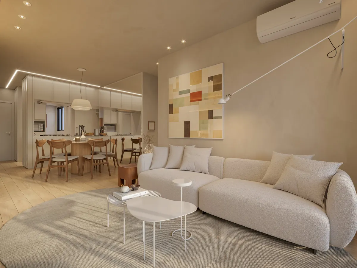 Imagem ilustrativa do living decorado
