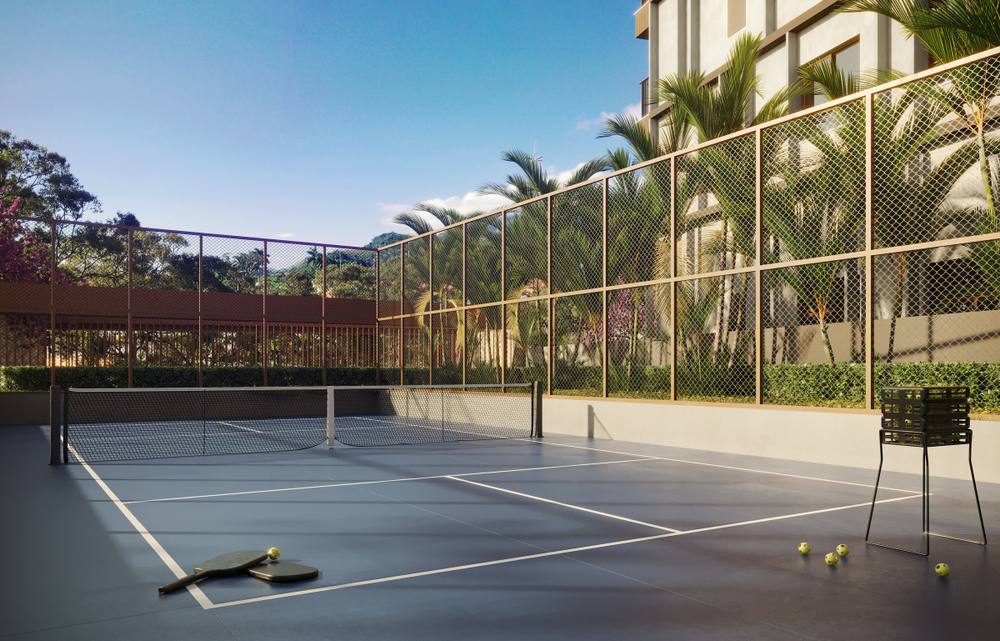 Imagem ilustrativa da quadra de pickleball