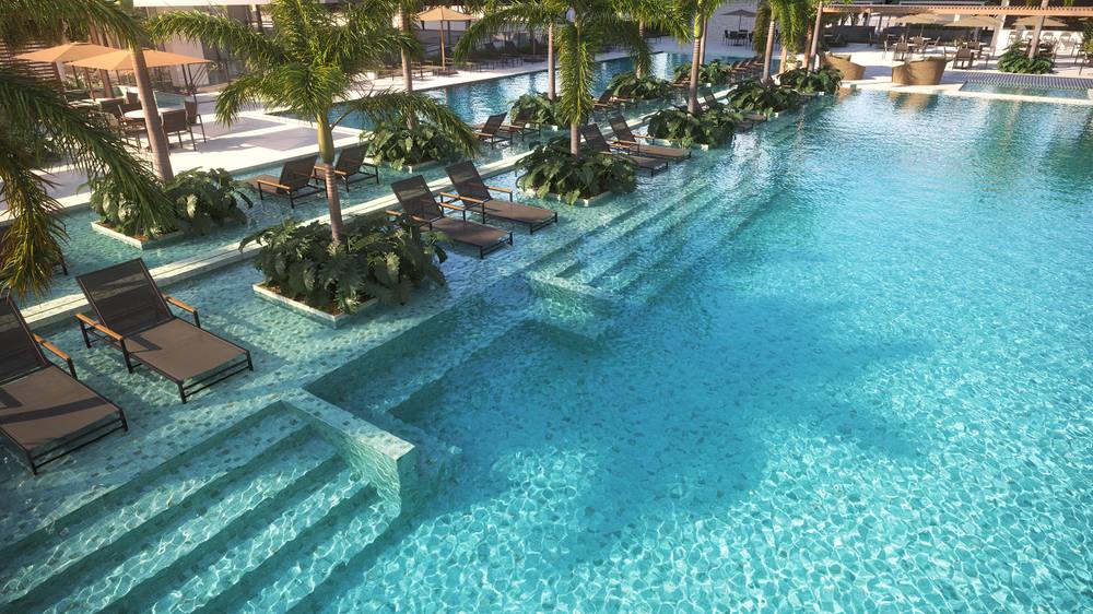 Imagem ilustrativa da piscina recreativa