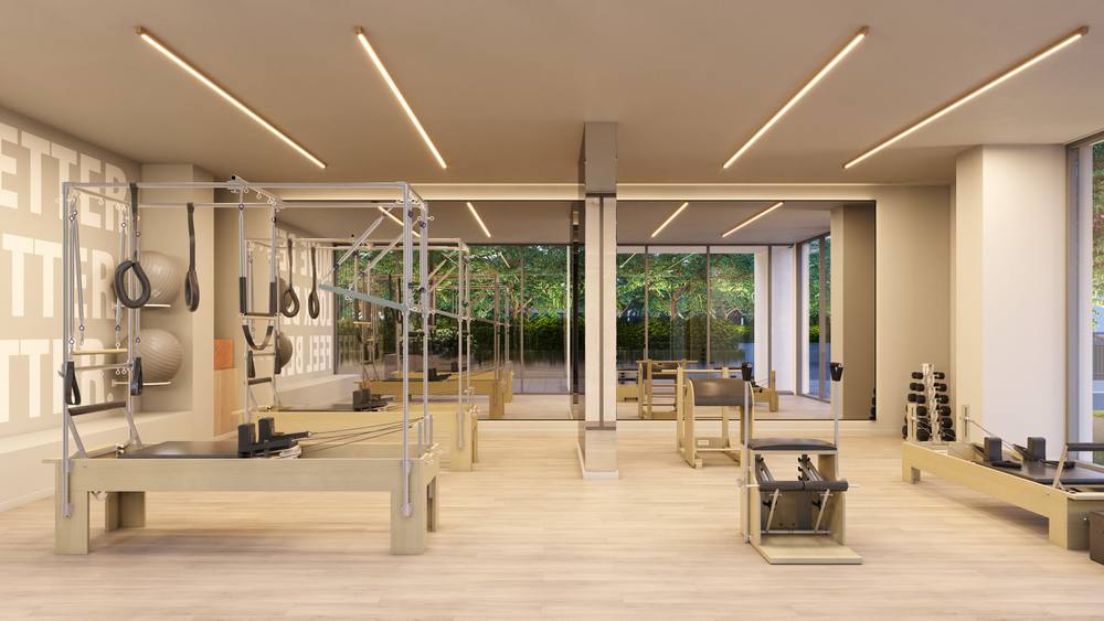 Imagem ilustrativa da sala de pilates