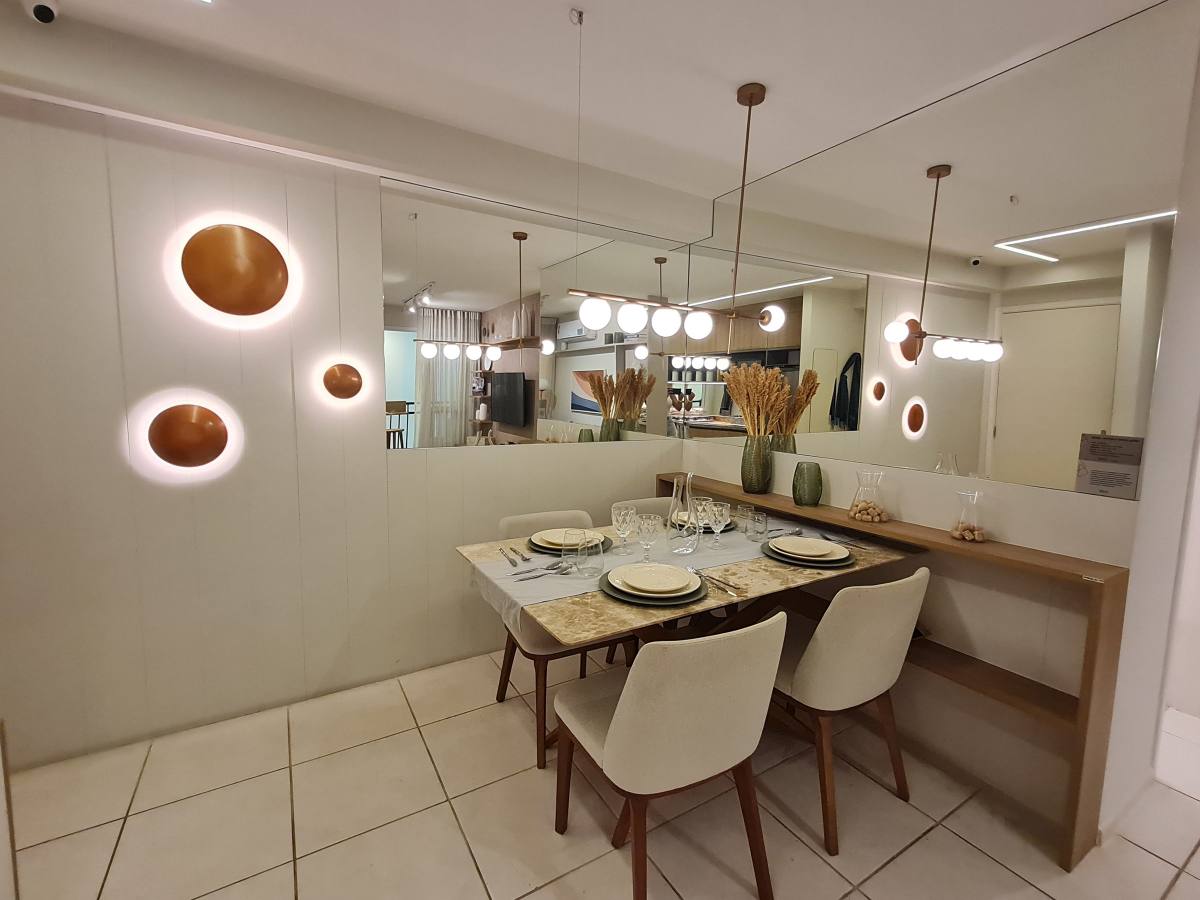 Apartamento decorado — jantar