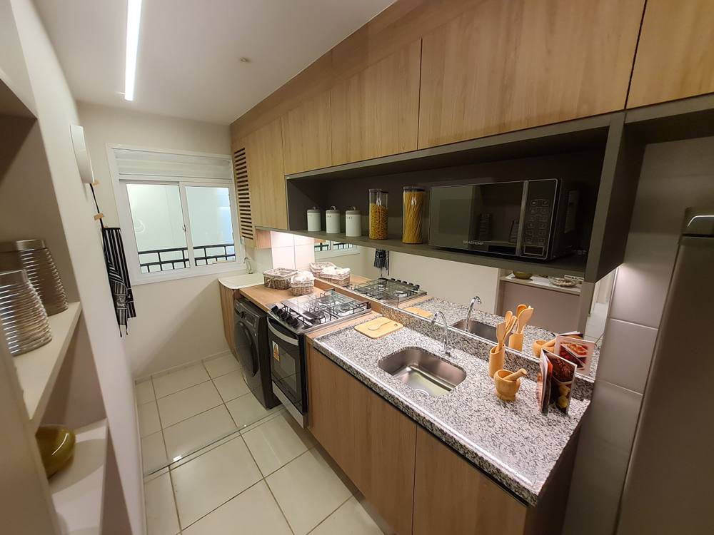 Apartamento decorado — cozinha