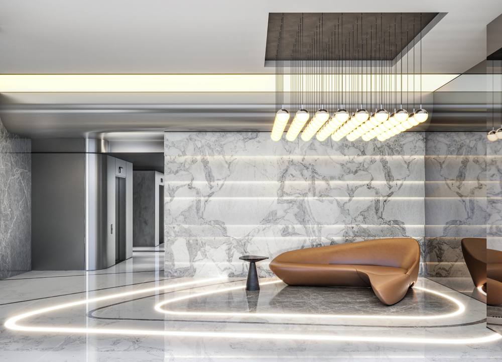Imagem ilustrativa do lobby do Ed. Cabriolet